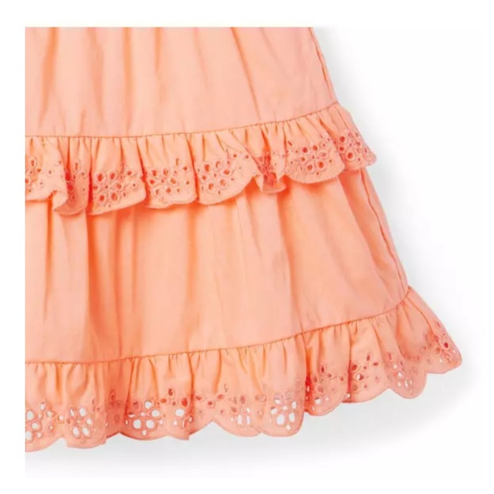 Janie and Jack Eyelet Ruffle Dress Size 2T - Picture 3 of 6